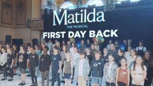 <em>Matilda the Musical</em> West End cast unites on first day of rehearsals