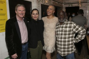 Cush Jumbo, Adrian Dunbar, Joseph Marcell, Tara Fitzgerald and more celebrate <em>Hamlet</em>'s opening