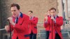 West End <em>Jersey Boys</em> cast perform number on Trafalgar Theatre roof
