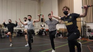 Watch the cast of <em>The Osmonds: A New Musical</em> in rehearsal ahead of the world premiere tour