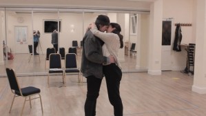 Watch the cast of David Mamet's <em>The Woods</em> in rehearsal for its London revival
