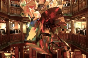 Photos: <em>Matilda the Musical</em> collaborates with Liberty with unique installation