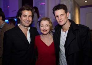 Rupert Goold, Matt Smith and Lesley Manville celebrate <em>American Psycho</em>