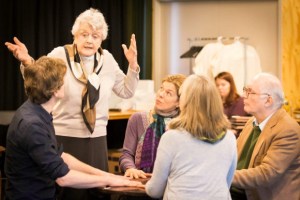 Exclusive Rehearsal Pics: Angela Lansbury prepares for <em>Blithe Spirit</em>