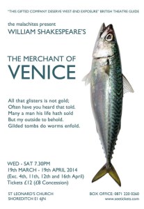 The Merchant of Venice (St Leonard's, Shoreditch)
