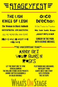 Announcing <em>Stageyfest</em> – The Worlds first pun theatre/music festival