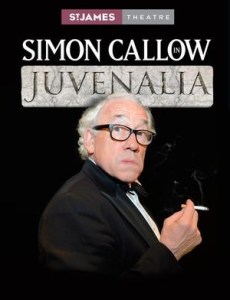 Simon Callow in Juvenalia (Edinburgh Fringe)