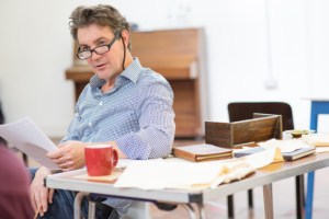 Alexander Hanson and cast rehearse <em>Accolade</em> at St James Theatre