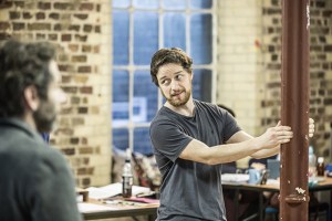 Rehearsal Pics: James McAvoy prepares for <em>The Ruling Class</em>