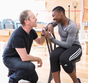 Exclusive: Erivo, Humbley, Wilson and Russell rehearse <em>Songs for a New World</em>