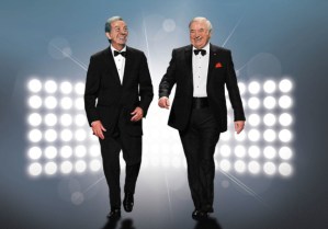 Des O'Connor and Jimmy Tarbuck join forces at Palladium
