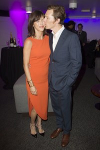 Benedict Cumberbatch's leading lady at <em>Hamlet</em> opening