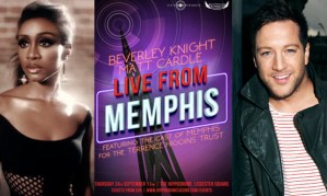 Beverley Knight and Matt Cardle headline <em>Live from Memphis</em>