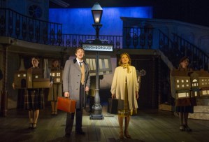 Production pics: Laura Pitt-Pulford and Haydn Oakley in <em>The Smallest Show on Earth</em>