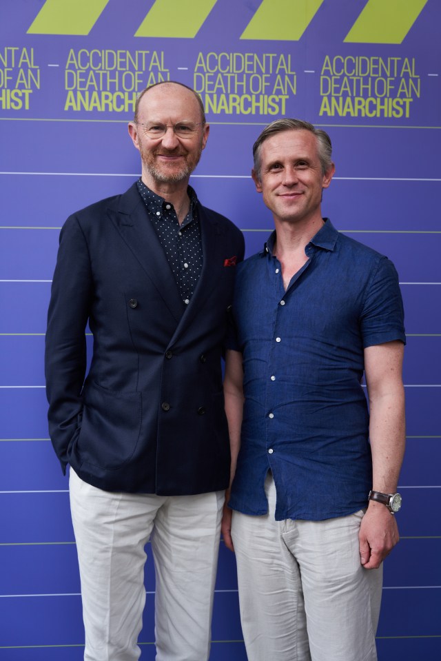 Mark Gatiss and Ian Hallard Mark Gatiss and Ian Hallard