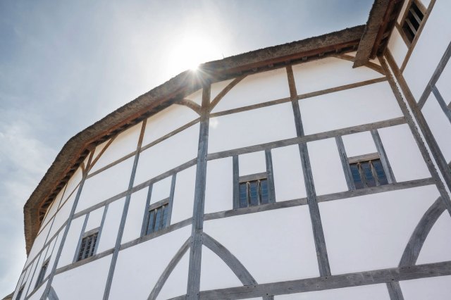 The exterior of Shakespeare's Globe