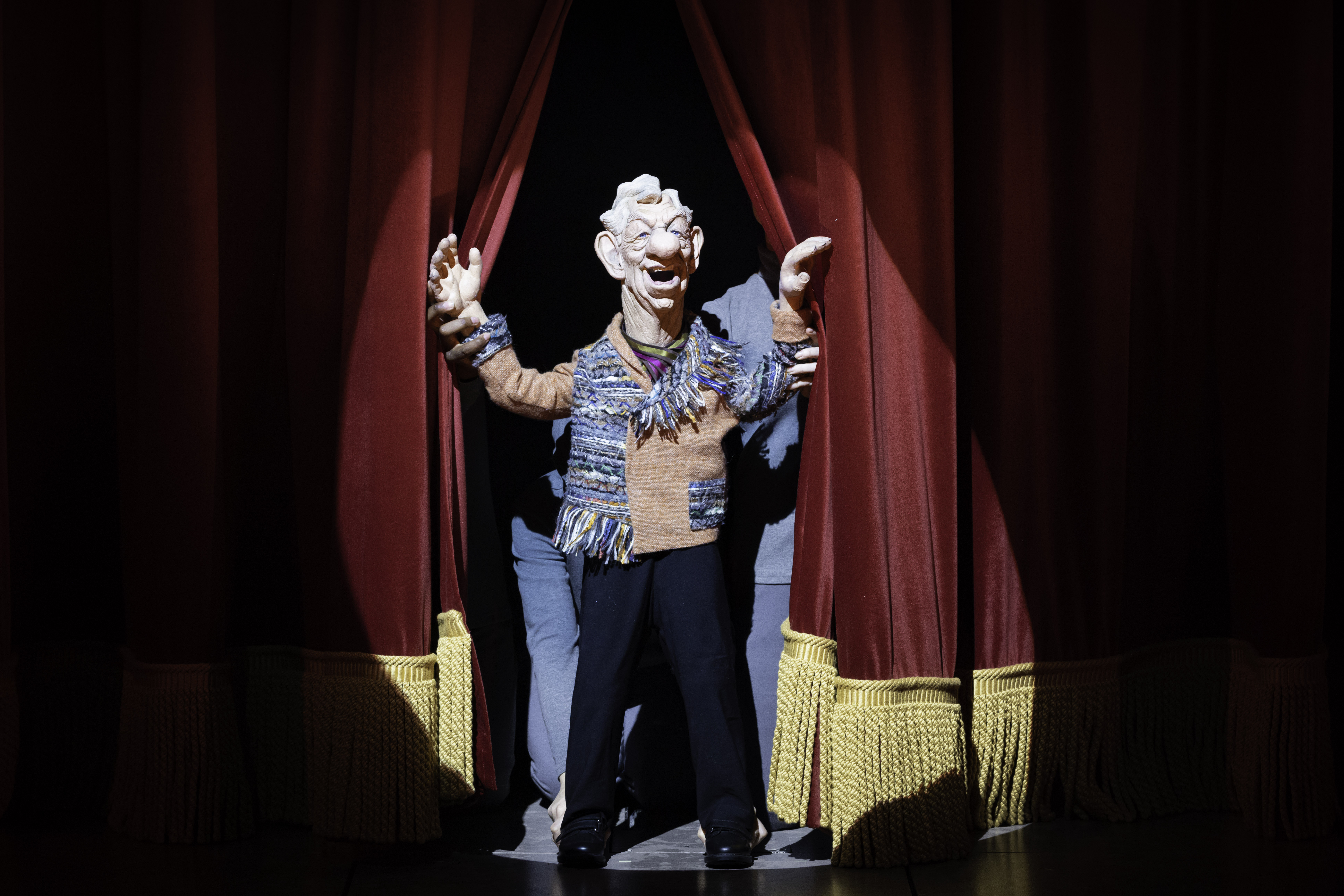 Sir Ian McKellen in Spitting Image The Musical
