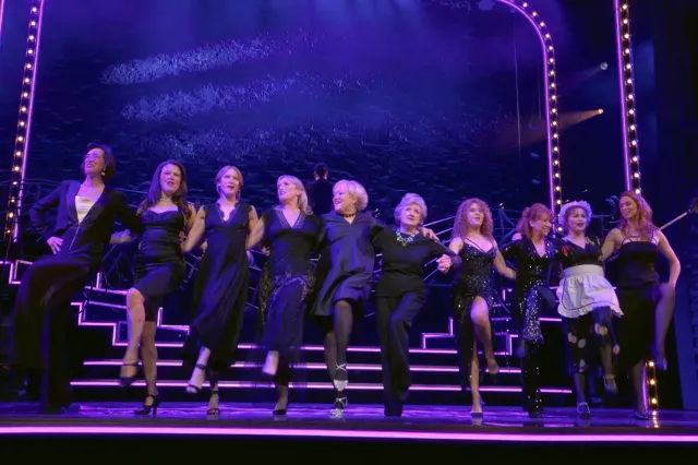 Stephen Sondheim Old Friends A chorus line of actresses in Stephen Sondheim's Old Friends