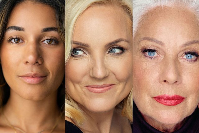 Maiya Quansah-Breed, Kerry Ellis and Denise Welch, shown in headshot form
