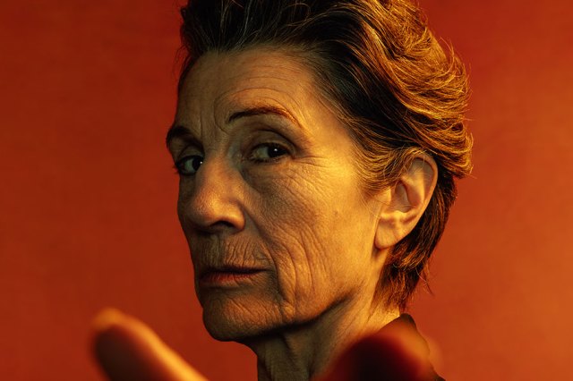 Harriet Walter in the artwork for The House of Bernarda Alba