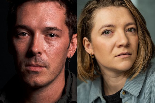 Sam Palladio and Lizzie Wofford