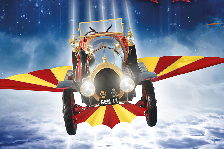 The artwork for Chitty Chitty Bang Bang