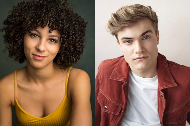 Headshots of Amena El Kindy and Will Callan