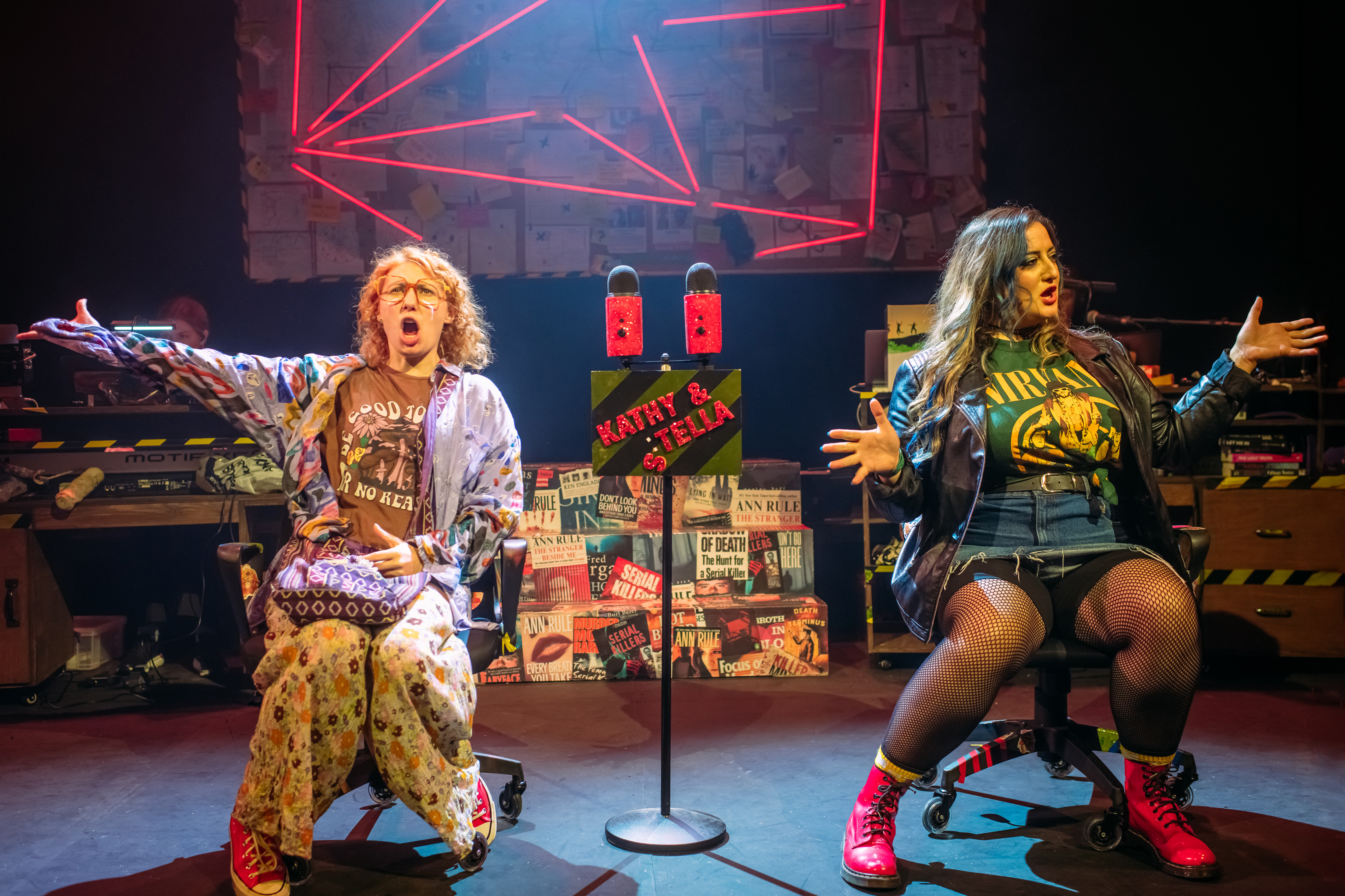 Kathy and Stella Solve a Murder musical review – all killer, no filler in  revamped two-act production