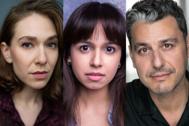 Headshots of Suzy Kohane, Aliya Roberts and Fabrizio Matteini
