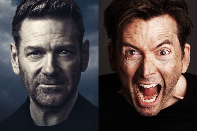 Actors Kenneth Branagh and David Tennant