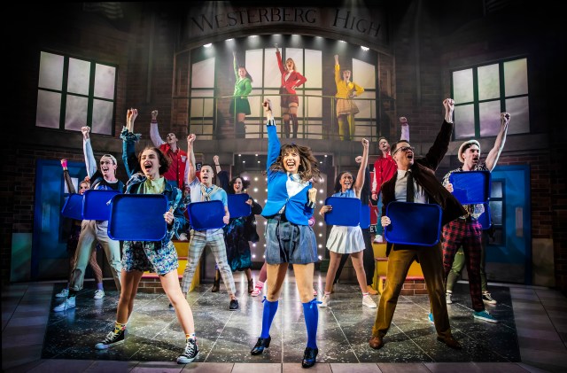 The cast of Heathers The Musical at The Other Palace in London
