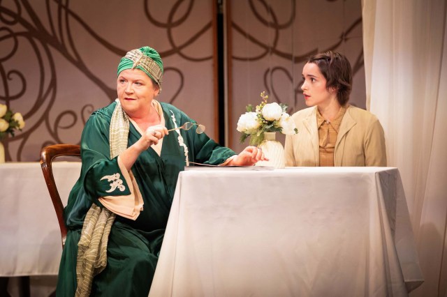 Rebecca Shirley Jameson (Mrs von Hopper) and Lauren Jones (I) Photo Mark Senior