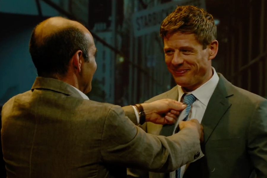 James Norton and Zubin Varla in a clip from the film