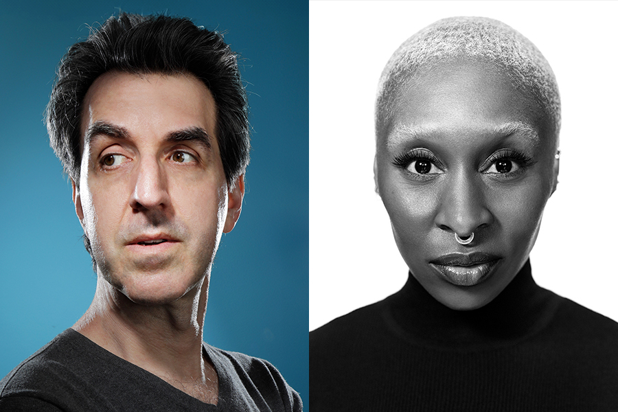 Jason Robert Brown and Cynthia Erivo, © Supplied by he production and Mark Seliger
