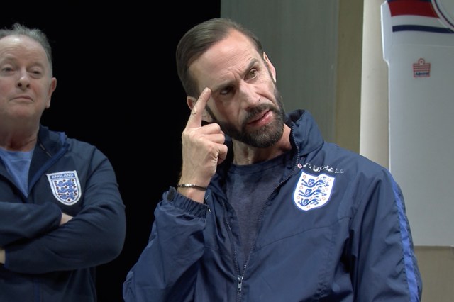 Gareth Southgate in Dear England, © National Theatre