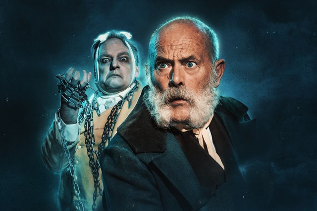 Peter Forbes and Keith Allen, artwork supplied by the production