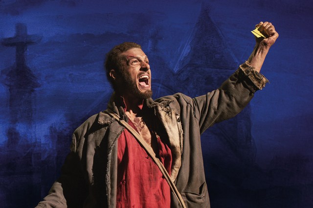 Josh Piterman in Les Misérables, © Matt Crockett