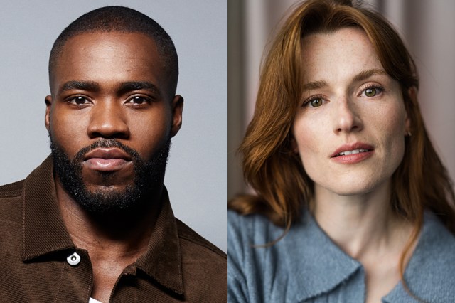 Martins Imhangbe and Rose Riley, headshots released and distributed by the production