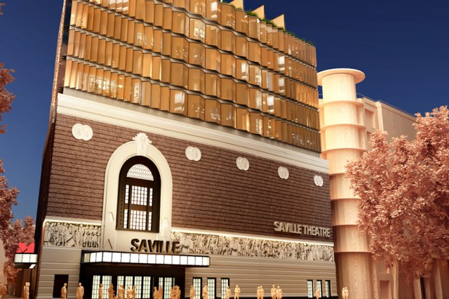 A mock-up of the Saville Theatre, © SPPARC