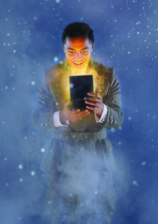 360556 Character portrait of Callum Balmforth Kay Harker The Box of Delights 2023 Callum Balmforth as Kay Harker in a promotional image for The Box of Delights