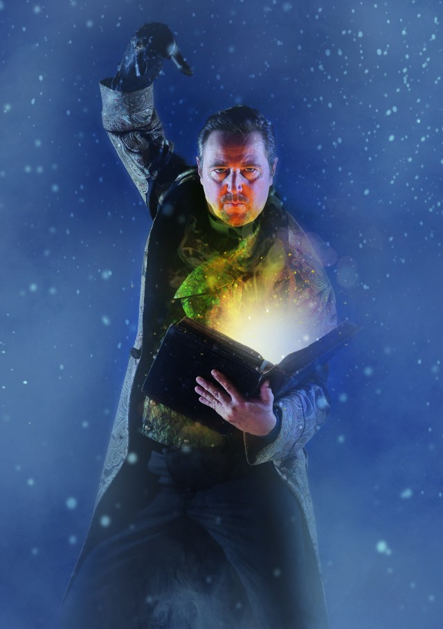 360559 Character portrait of Richard Lynch Abner The Box of Delights 2023 Richard Lynch as Abner in a promotional image for The Box of Delights
