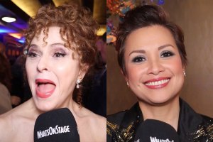 Sondheim’s Old Friends – Bernadette Peters, Lea Salonga and the cast answer celebrity questions on opening night in the West End
