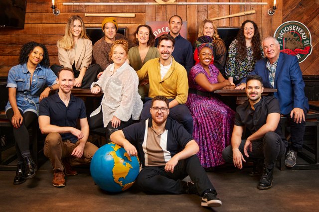 The UK and Ireland touring cast of Come From Away