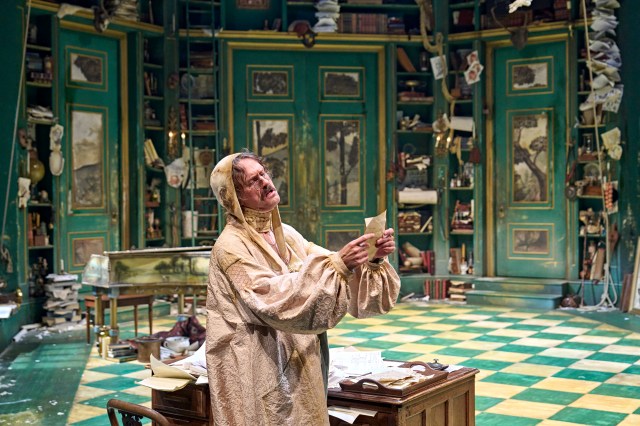 Edward Hogg in a scene from The Hypochondriac at Sheffield's Crucible Theatre