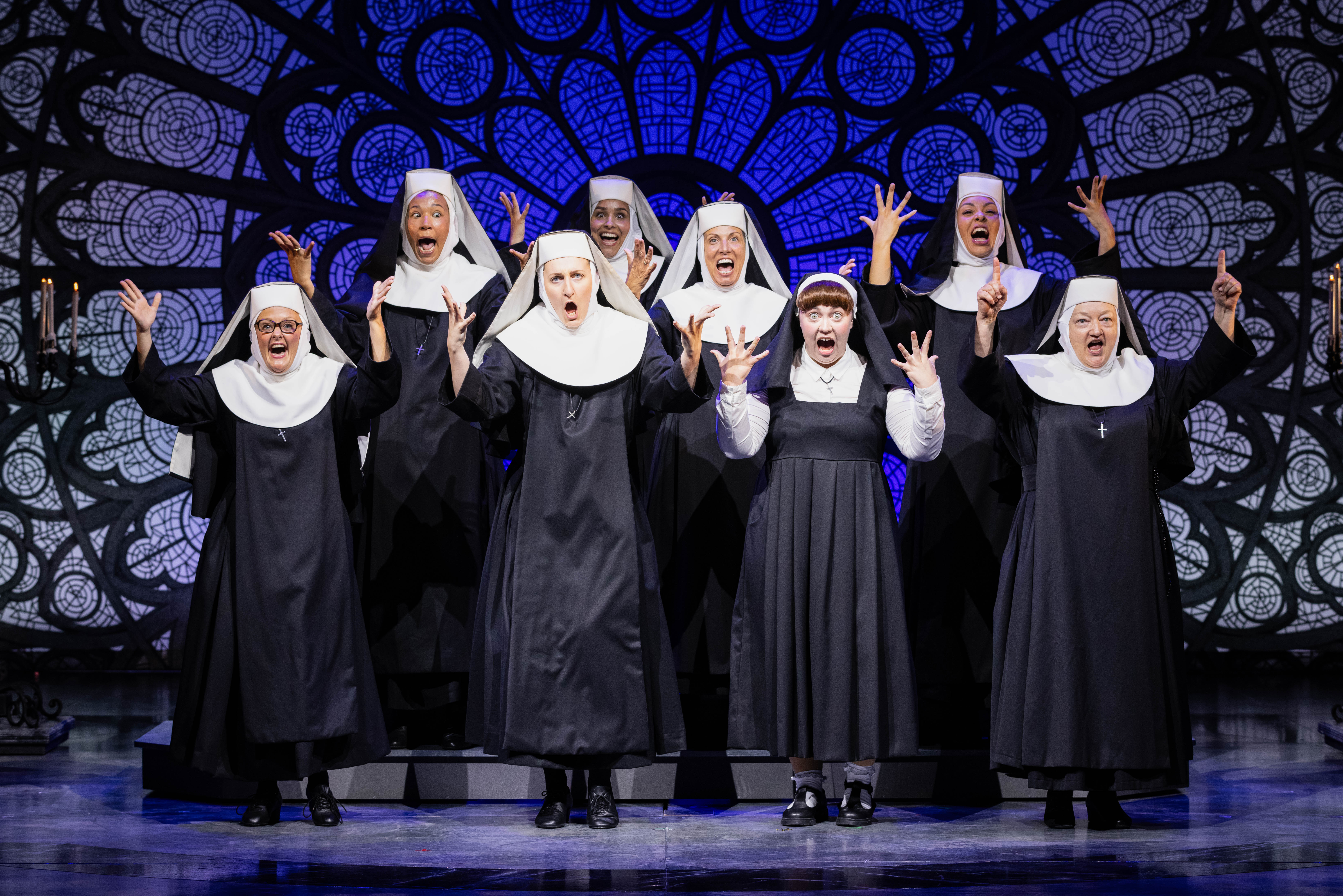 SISTER ACT. Company. Photo Mark Senior