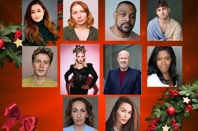 The 2023 cast of West End Does: Christmas