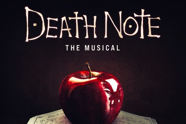 The album cover for Death Note the Musical