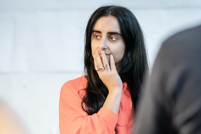 music 1 Maimuna Memon in Portia Coughlan rehearsals, © Marc Brenner