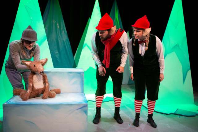 A scene from the 2018 production of Finding Santa