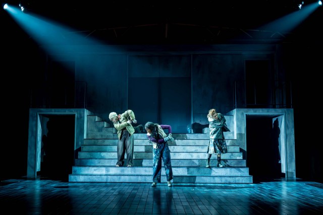 MACBETH. Lola Shalam, Danielle Fiamanya and Lucy Mangan. Photo Matt Humphrey